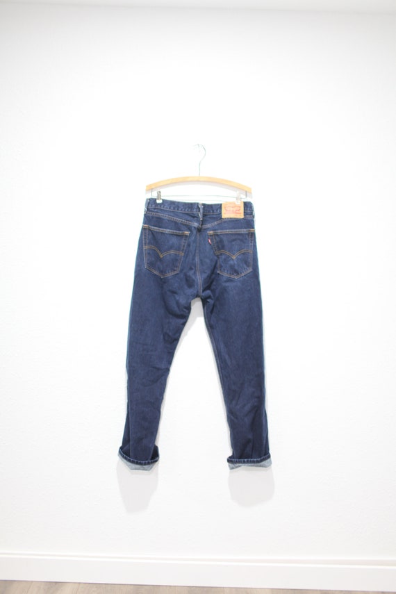 vintage 90s levis 505  jeans denim  36 x 32 #0758 - image 1