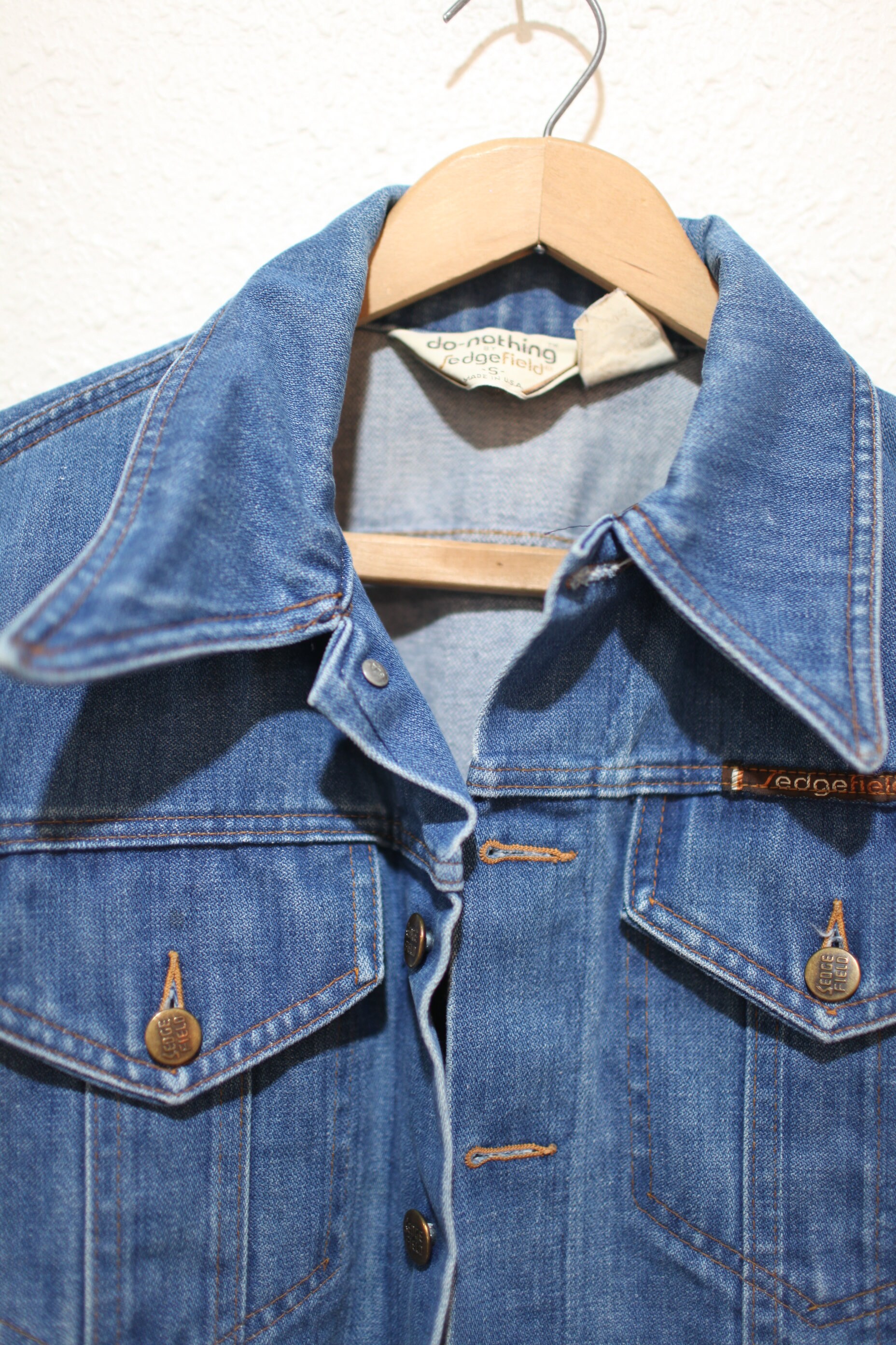 Vintage 70s Sedgefield Denim Jean Jacket #0399 - Etsy