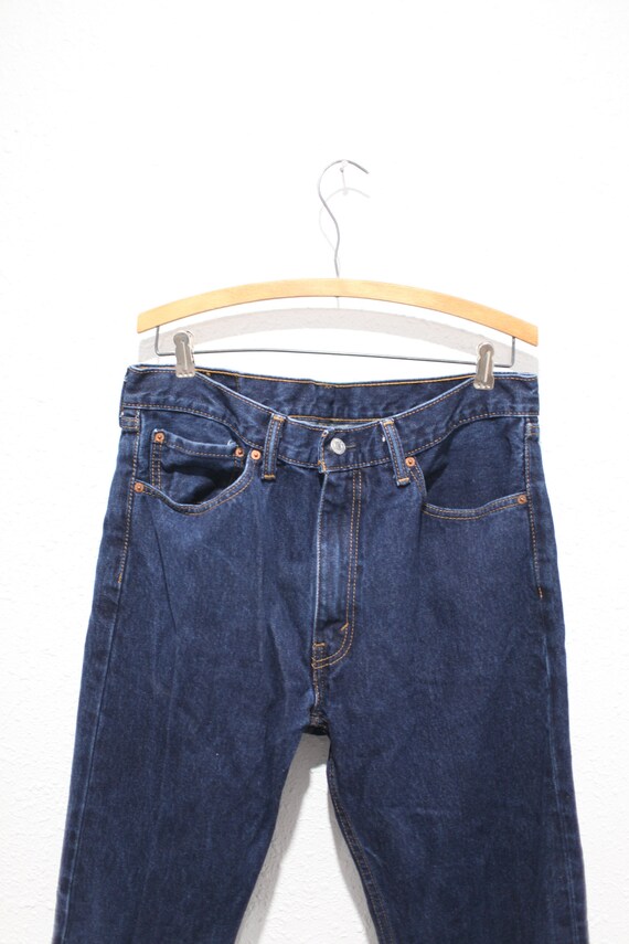 vintage 90s levis 505  jeans denim  36 x 32 #0758 - image 3