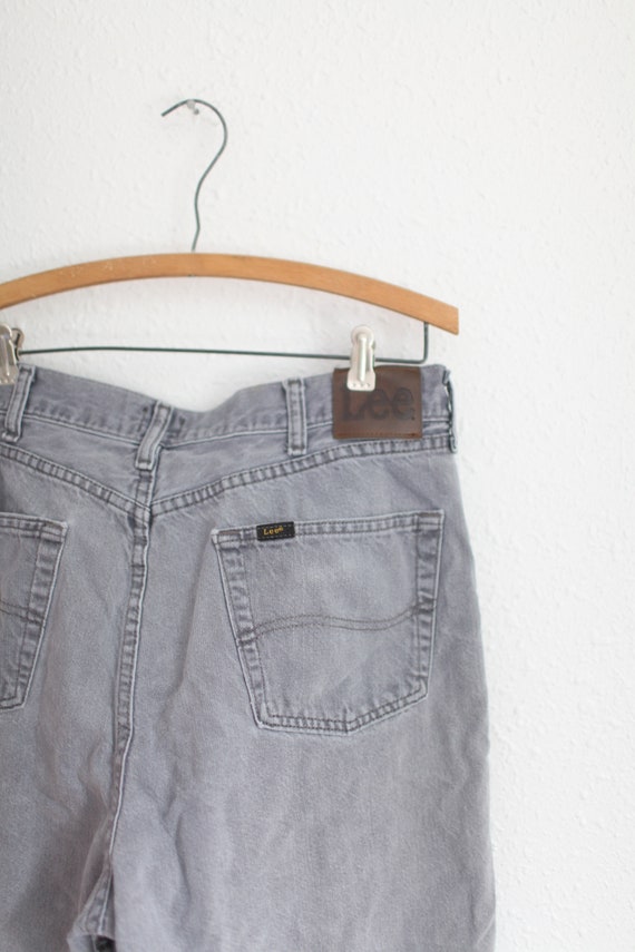 vintage 90's LEE gray  jeans  denim 38 x 30 #0300 - image 3