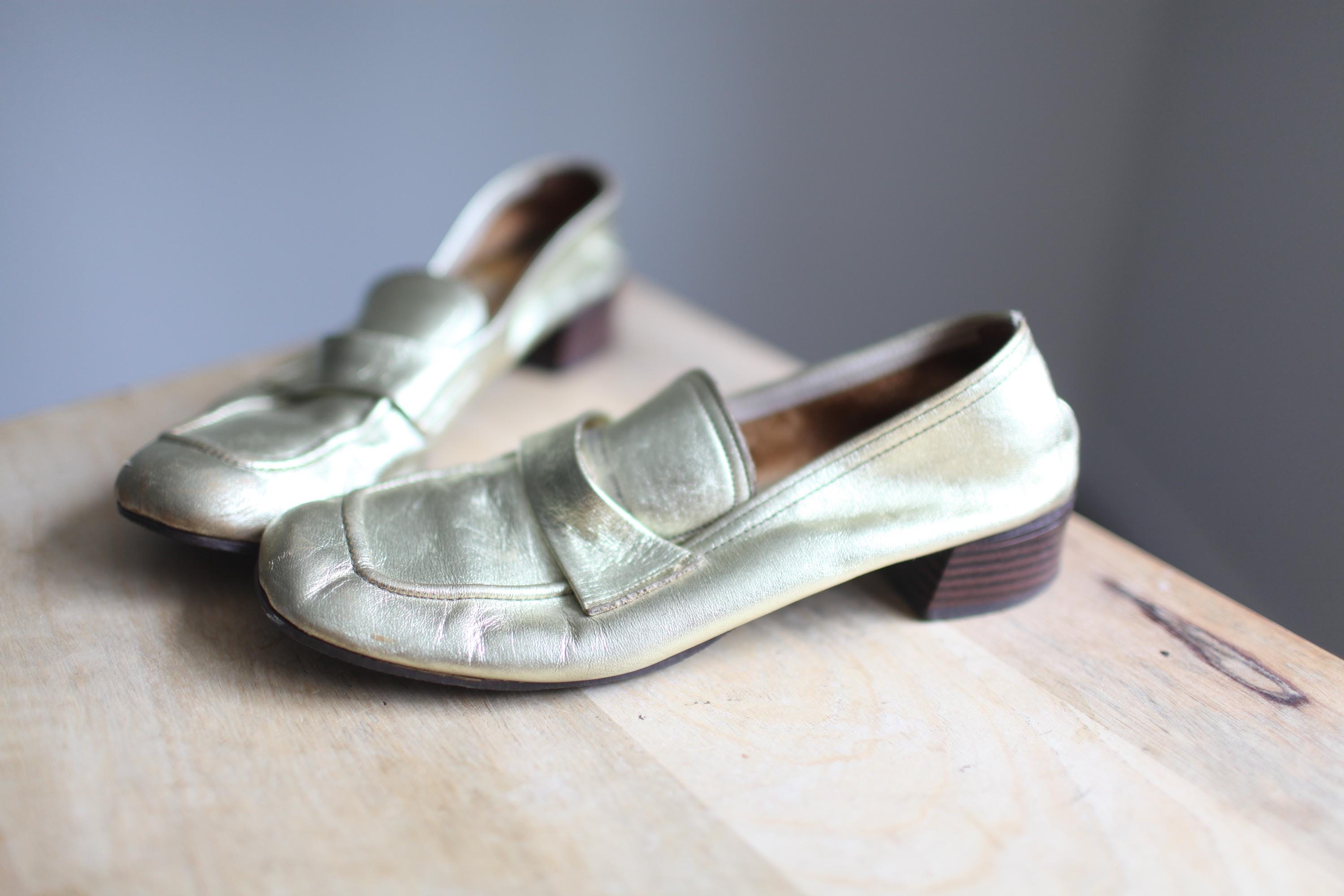 専用 70s vintage leather slip-on loaferの通販 | THEDANCECREATIONS