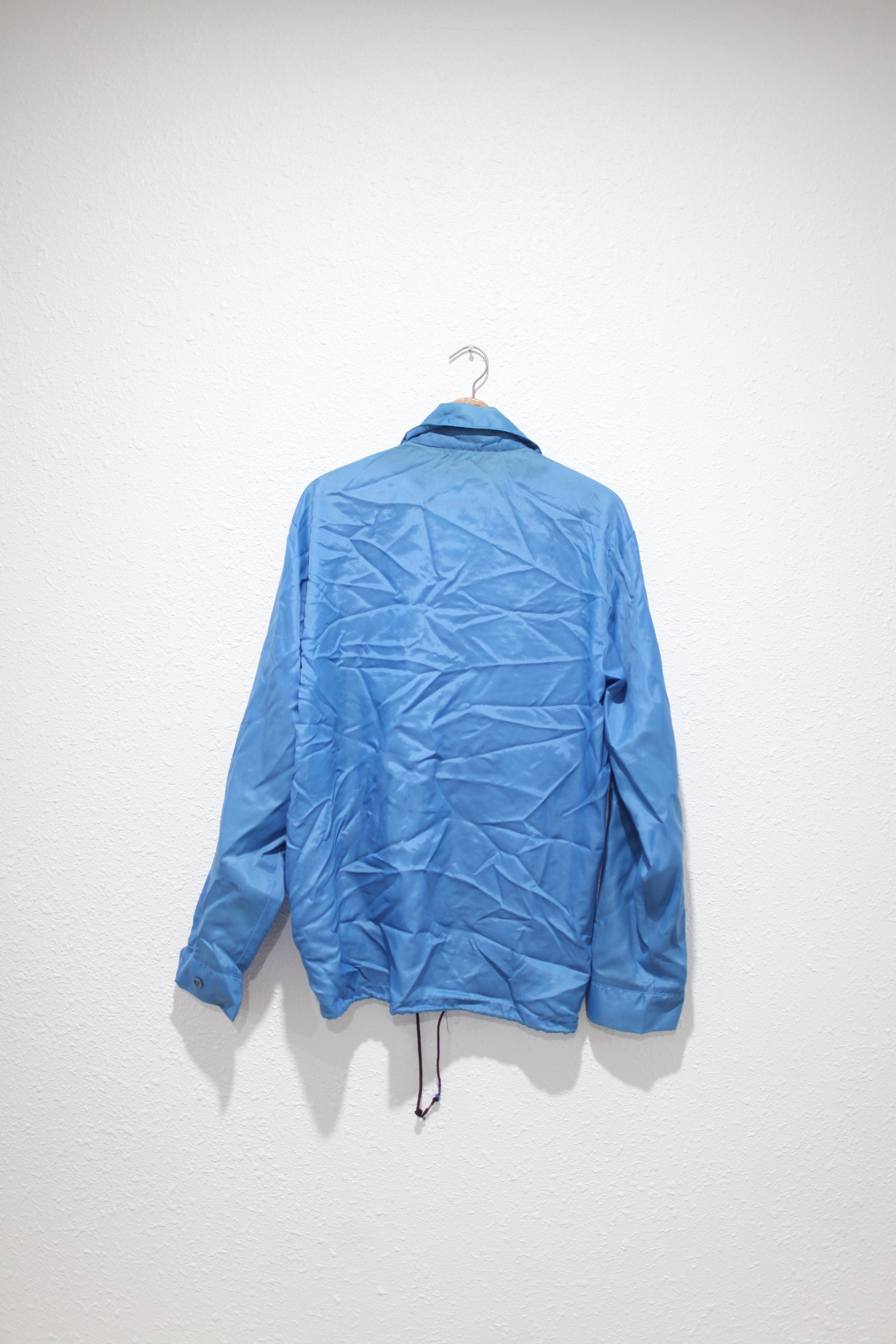Vintage Boeing Blue Anorak Drawstring 