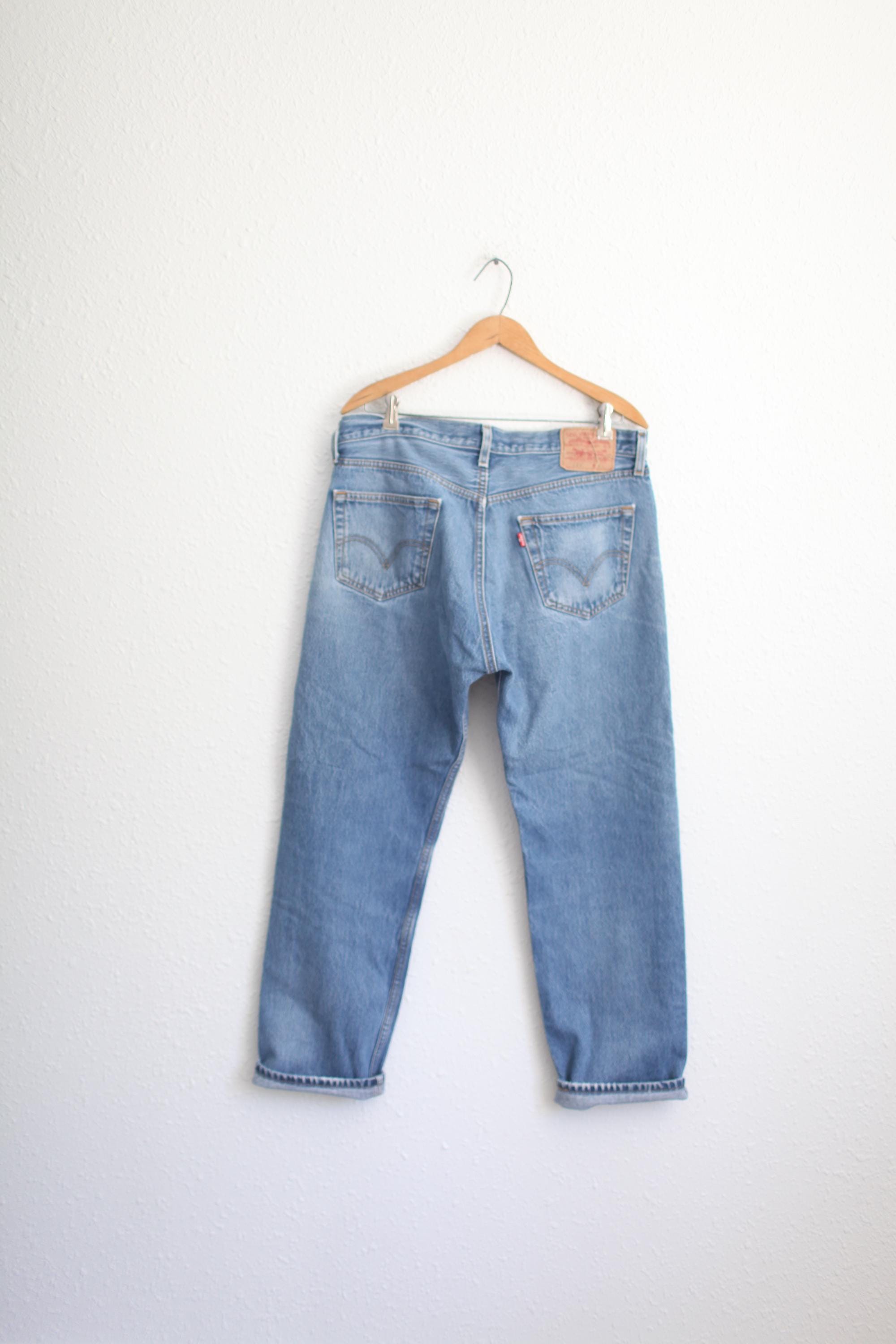 Vintage 90s Levi's 501 Jeans Denim 34 X 30 #0264 - Etsy