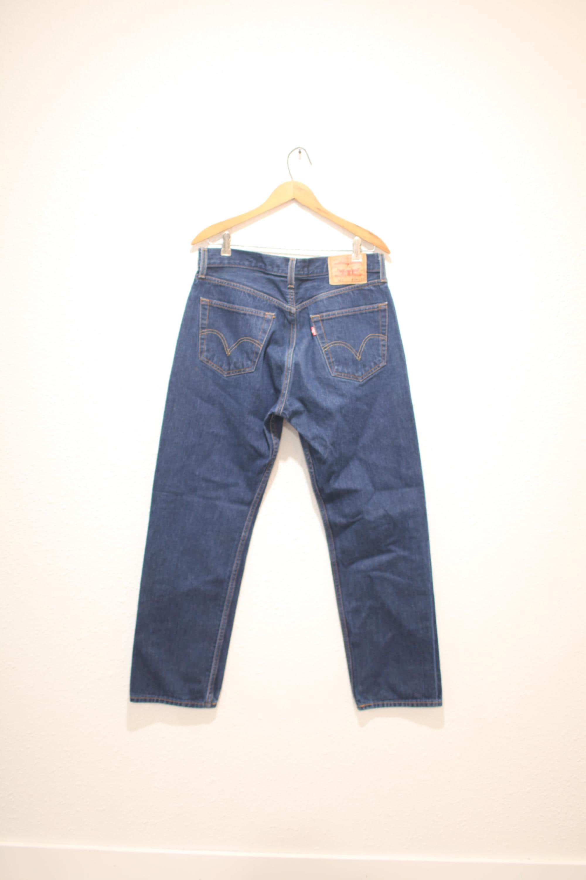 Vintage 90s Levis 501 Button Fly Jeans Denim 33 X 31 #0456 - Etsy