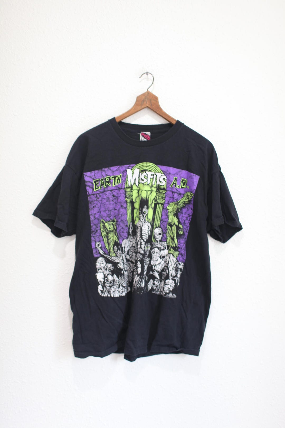 Vintage 2005 Misfits Earth AD Chaser Black T Shirt XXL #0682 - Etsy