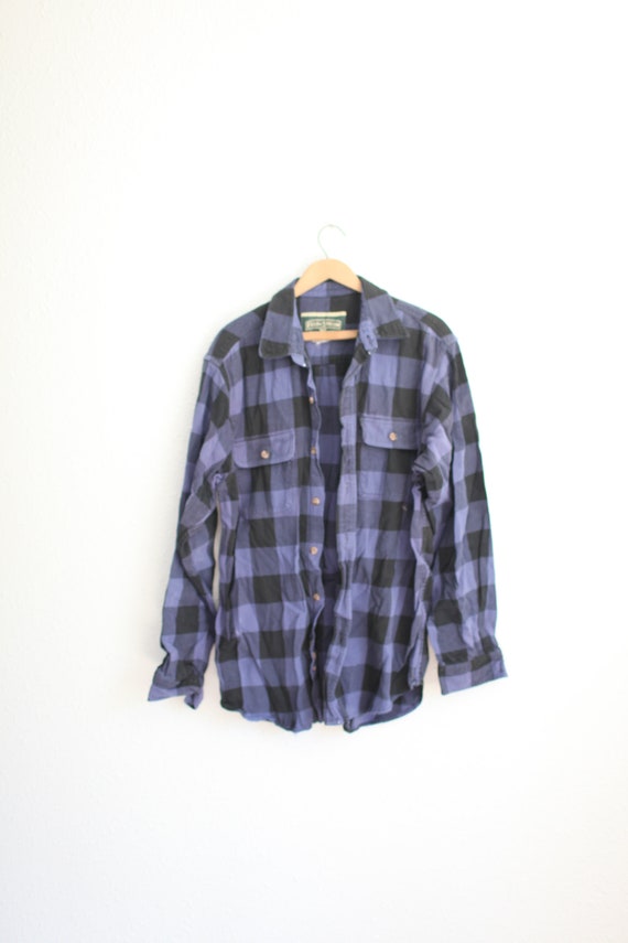 Vintage check shirt black - Gem
