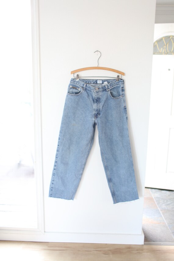 vintage calvin klein mom jeans