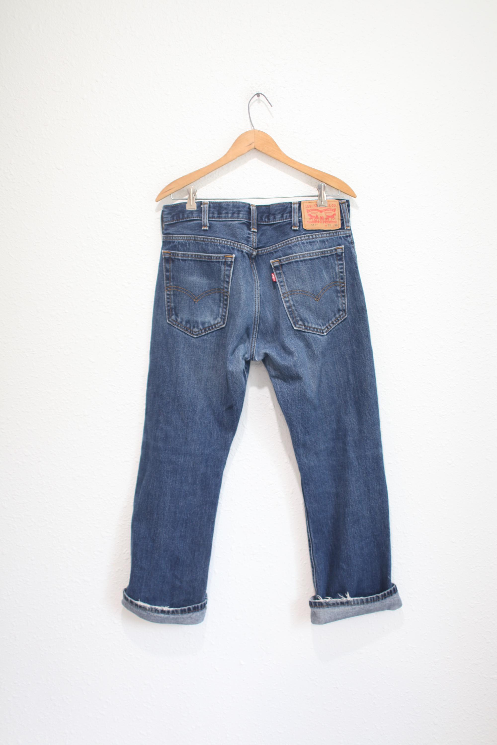 Vintage 90s Levi's 517 Jeans Denim 32 X 30 #0247 - Etsy