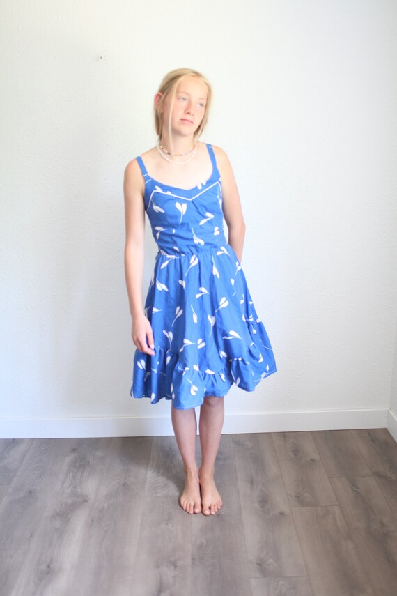 vintage white summer dress Gem