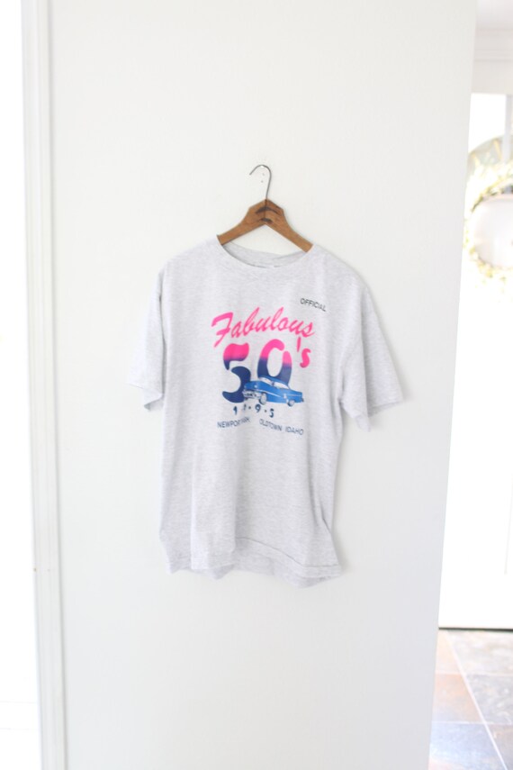 vintage 1995 fabulous 50's newport washington gray