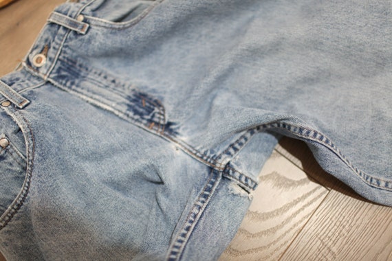 vintage 90s  levi's silver tab baggy denim jeans … - image 7