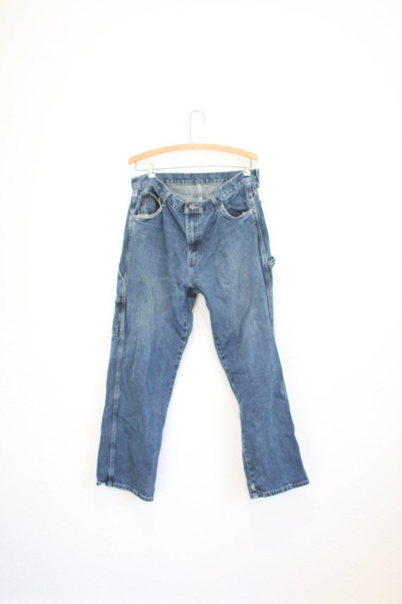 vintage 90s dickies carpenter jeans industrial 36 