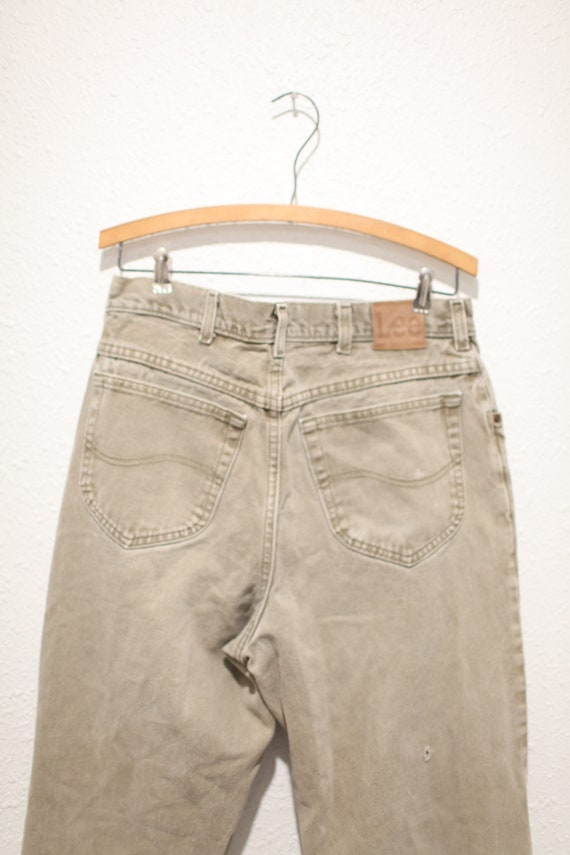 Lee sales tan jeans