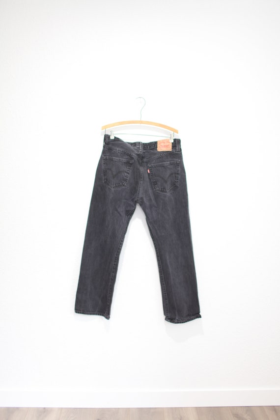 Vintage Levis 501 Jeans Denim Black 