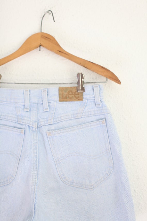 vintage 90s LEE  cut off denim jean shorts  28 #0… - image 2