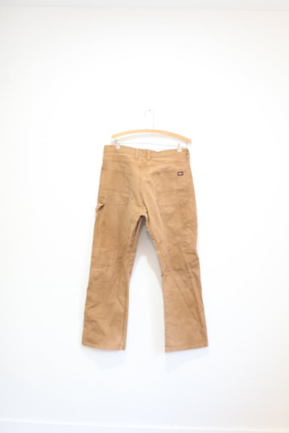vintage distressed dickies tan industrial pants  3