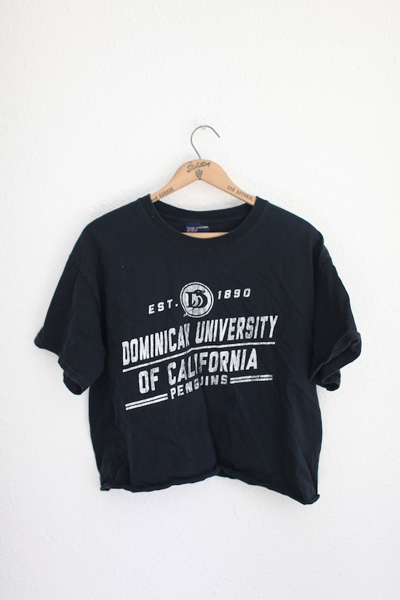 vintage 90s dominican university penguins californ