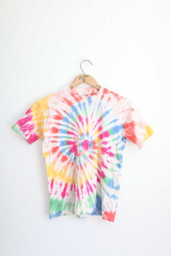 Vintage rainbow 1970s shirt - Gem