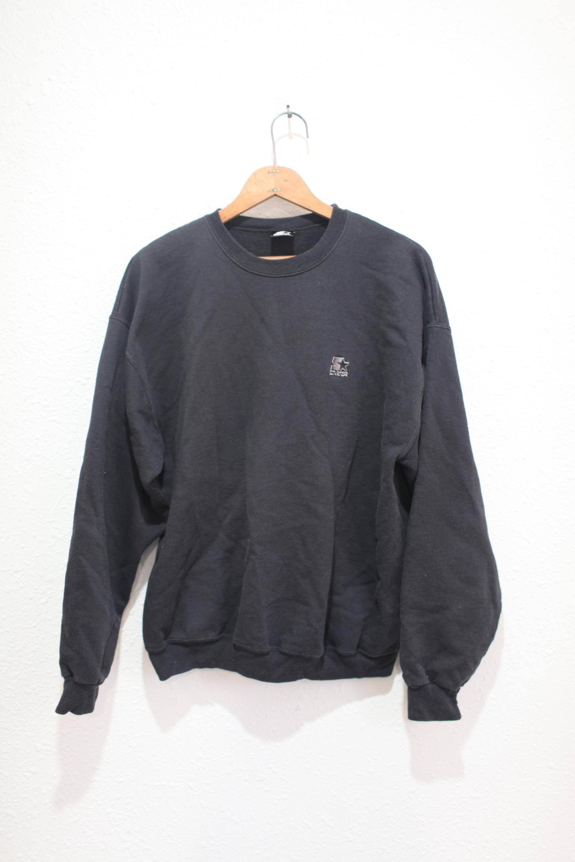 Vintage 90s Black Sweatshirt - Etsy Vintage 90s Black Sweatshirt - Etsy