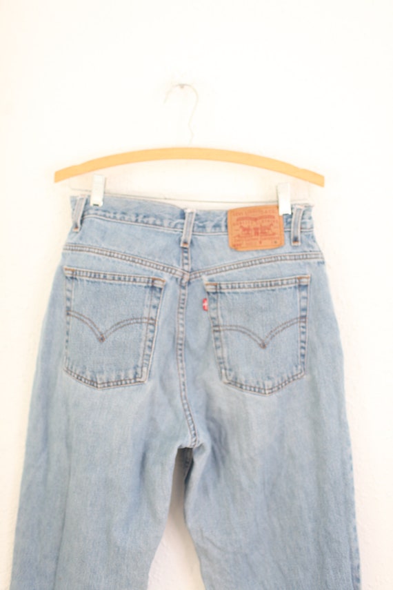 vintage 90's levis 550 tapered  jeans denim 32 x … - image 2