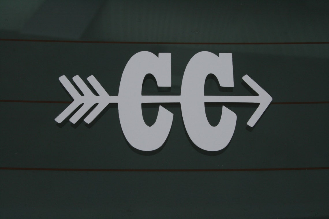 Cross Country Sticker Decal Etsy