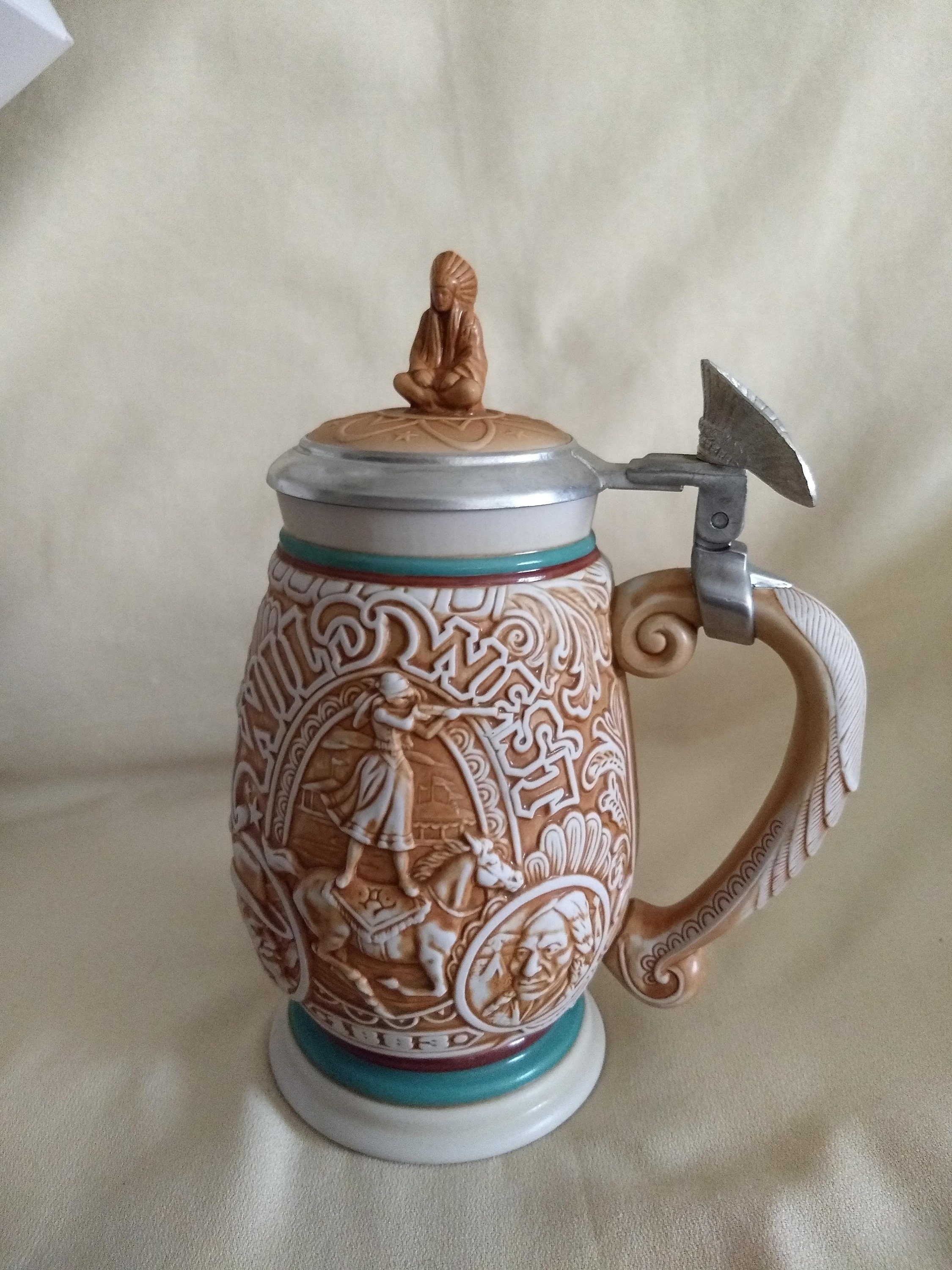 Avon Collectible Stein tribute to the Wild West Etsy New Zealand