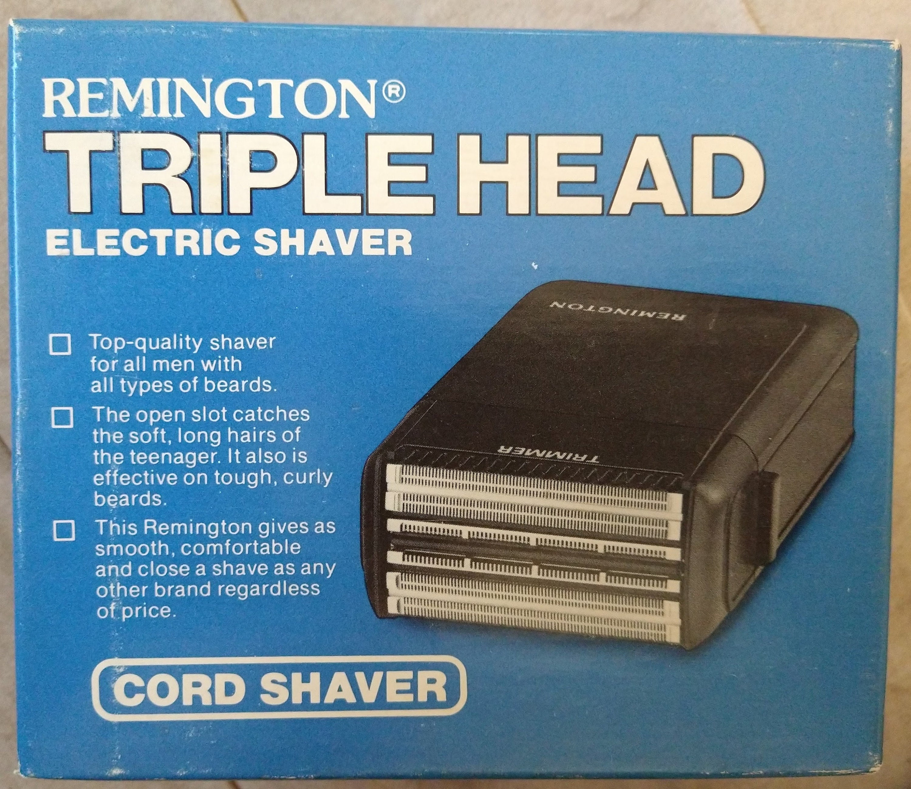 Vintage Remington PM850 Triple Head Electric Corded Shaver Etsy