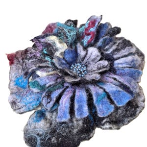 grande fleur feutrée broche feutrée fleur décoration parfaite pour veste chapeau sac