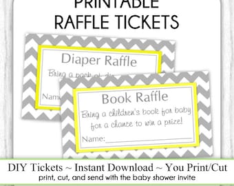 book raffle ticket etsy