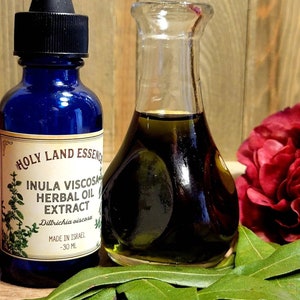 Oil of Inula Viscosa 30ml Known as Job's Healing Oil Rara Ayub from ISRAEL