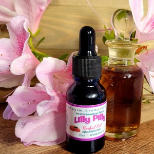 Blue Lilly Pilly Herbal Oil 15ml Known as Australian Lilly Pilly Syzygium oleosum EXTREMELY RARE. Artisan Handcrafted and Made in Israel image 6