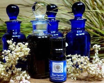 Blue Yarrow essential oil 5ml Organic Supply limited from Israel