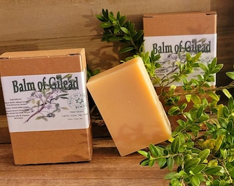 Royal Balm of Gilead בלזם של גלעד Soap Made from Israel's Finest Ingredients. Artisan made in ISRAEL