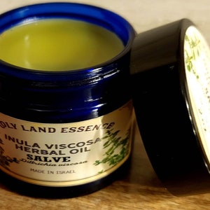 Inula Viscosa Balm/Salve 2oz Dittrichia viscosa is an extremely rare balm formula and ancient remedy Jobs Oil from the Land of Israel image 9