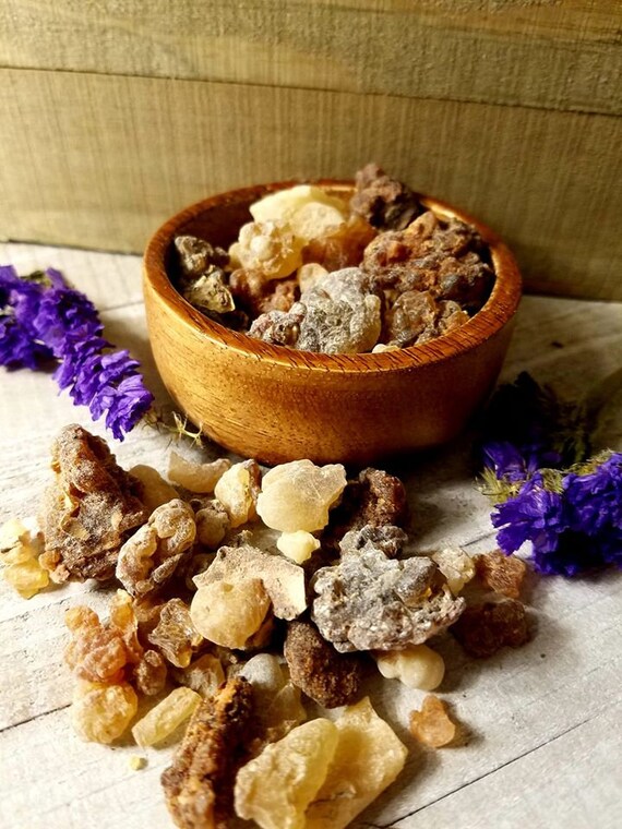 Weihrauch Und Myrrhe Harz Mischen 2oz Heiliges Land Geladen Etsy