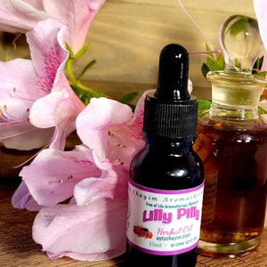 Blue Lilly Pilly Herbal Oil 15ml Known as Australian Lilly Pilly Syzygium oleosum EXTREMELY RARE. Artisan Handcrafted and Made in Israel image 10
