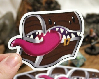 Mimic Sticker - Cute Monster - Waterproof Vinyl Stickers