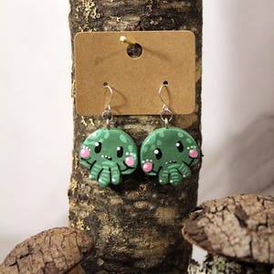 Cute cthulhu Earrings