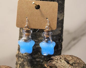 Potion Earrings - Glow in the Dark Star Potion earrings