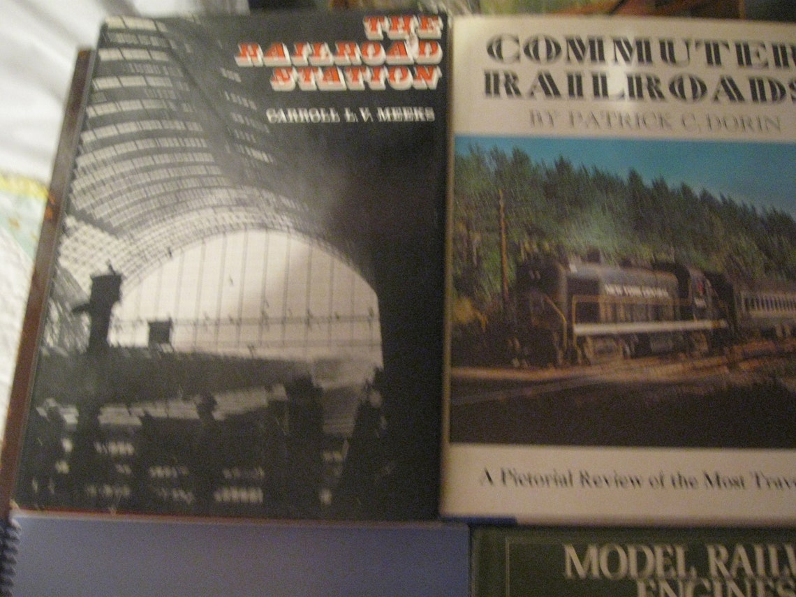 Get all 4 RAILROAD/RAILWAY BOOKS....1957 to 1990.....Signal Etsy