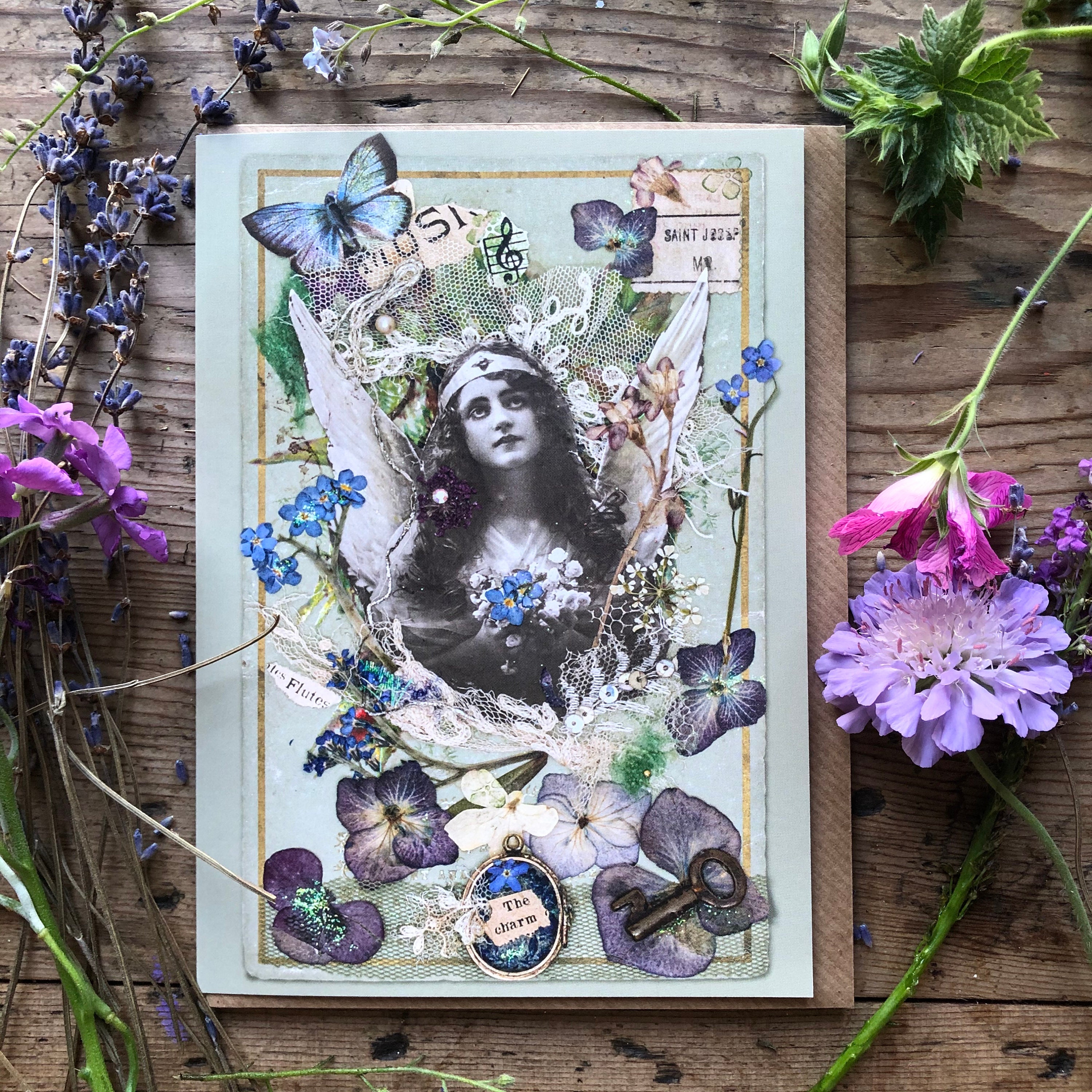 Dreamy Fairy Card 'The Charm' ~ by Stella Homewood - Enchanting - Romantic - Whimsical - Friendship  Cards - Birthday Cards - Victoriana