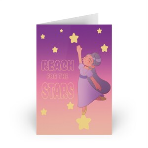 Colette Viser les étoiles - Carte de vœux