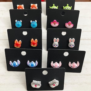 Resin Disney Inspired Stud Earrings