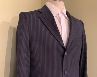 Vintage Hart Schaffner Marx Pinstriped Suit - Nordstrom