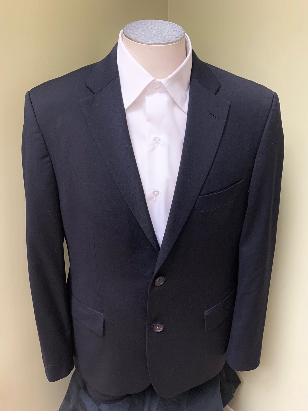 Hugo Boss Slim Fit Reda Super 100 Wool Suit Men's Smaller Size - Etsy