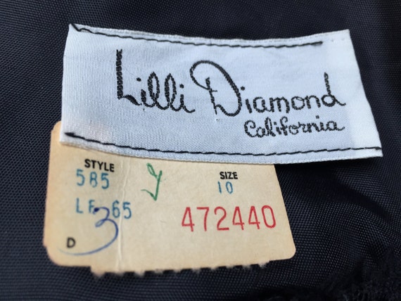 Vintage Lilli Diamond Dress - Hollywood Designer … - image 4