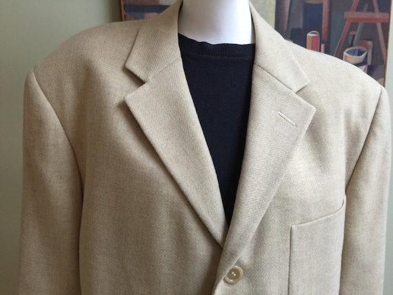 Vintage Zegna Designer 1950s Style Sport Coat - Sa