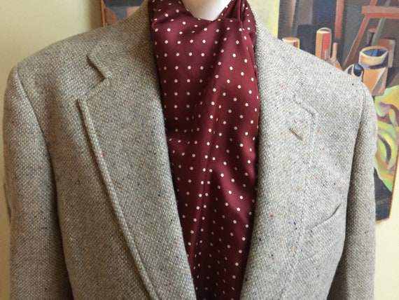 Vintage 1960s High Quality Ivy League Wool Tweed … - image 1