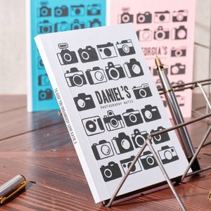 Personalised Photography Notes Pocket Notebook