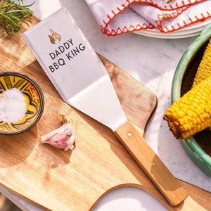 Personalised Stainless Steel Bbq Flipper
